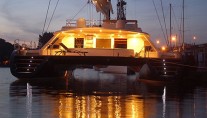 NAHEMA IV -  Aft View at Night